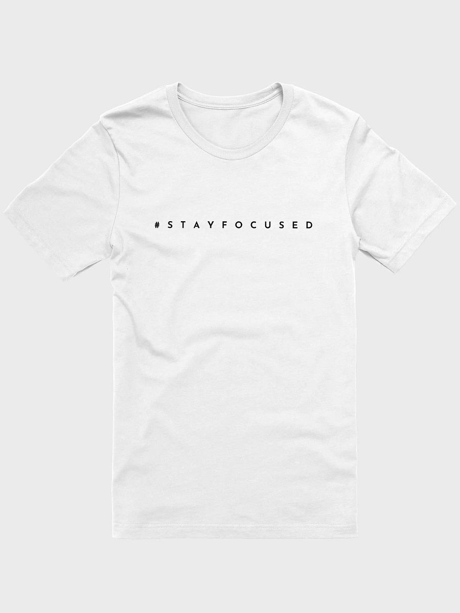Stay Focused Tee - white product image (1)
