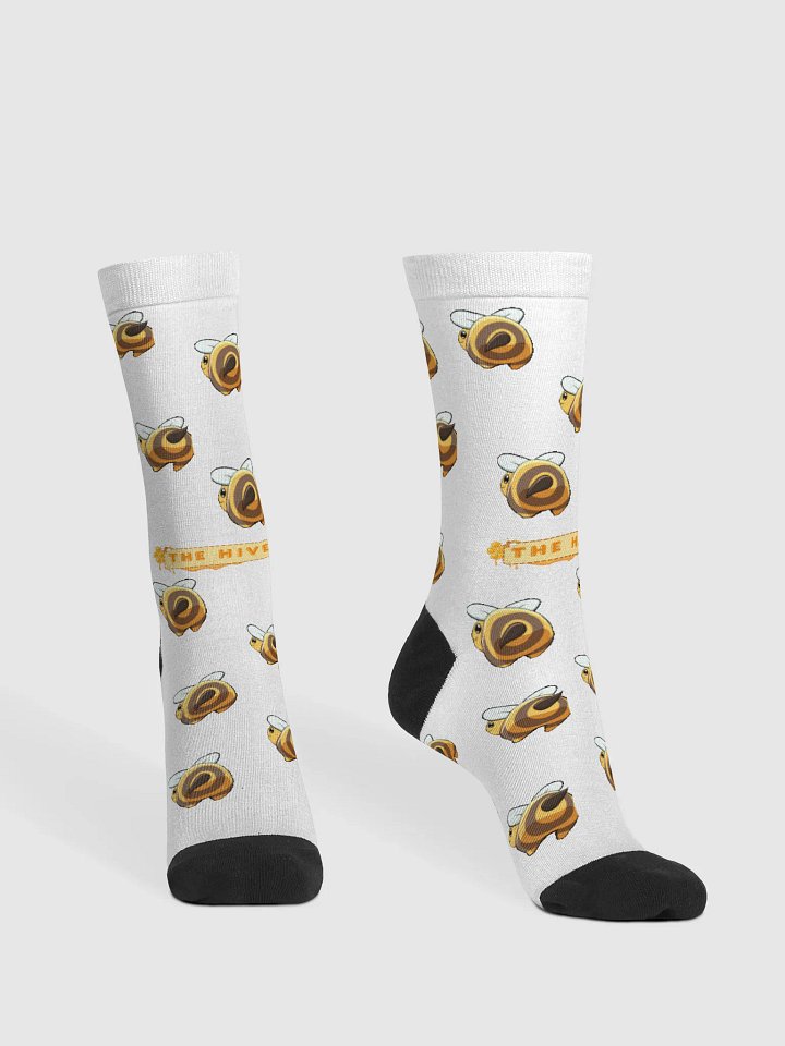Sustainable Bee Booty socks product image (2)