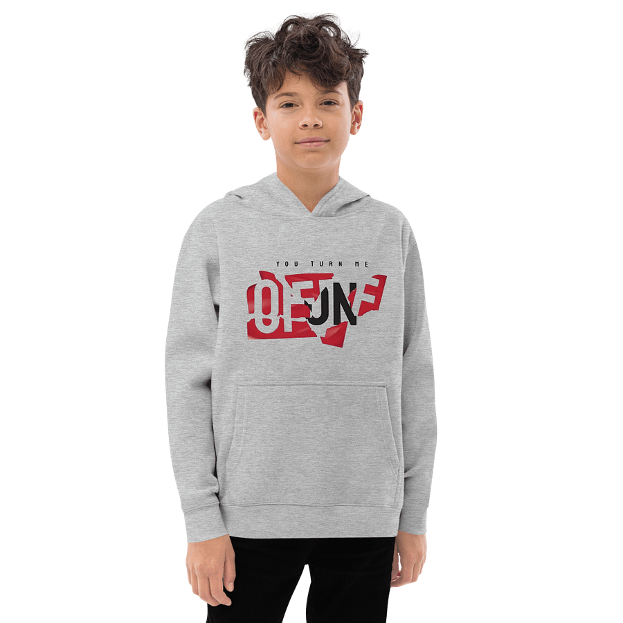 Kids Heritage Youth Pullover Fleece ON-OFF Slogan product image (1)