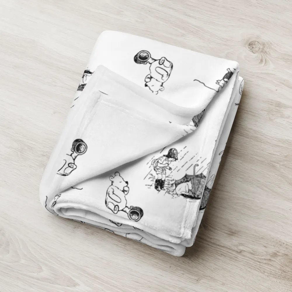Pooh Bear and Friends Throw Blanket product image (7)