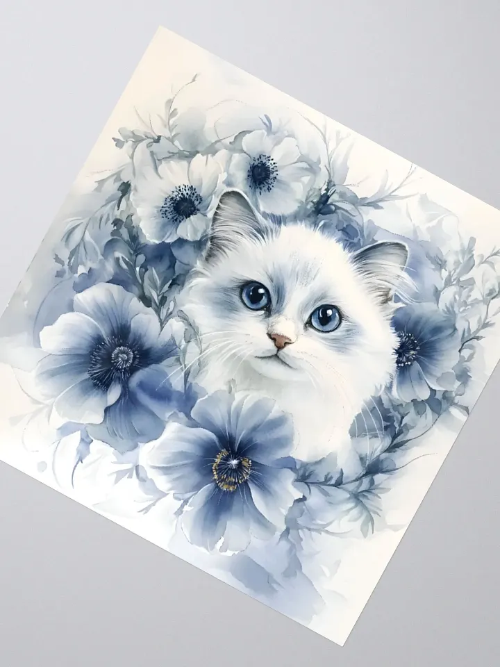 Anemone Cat Stickers product image (2)