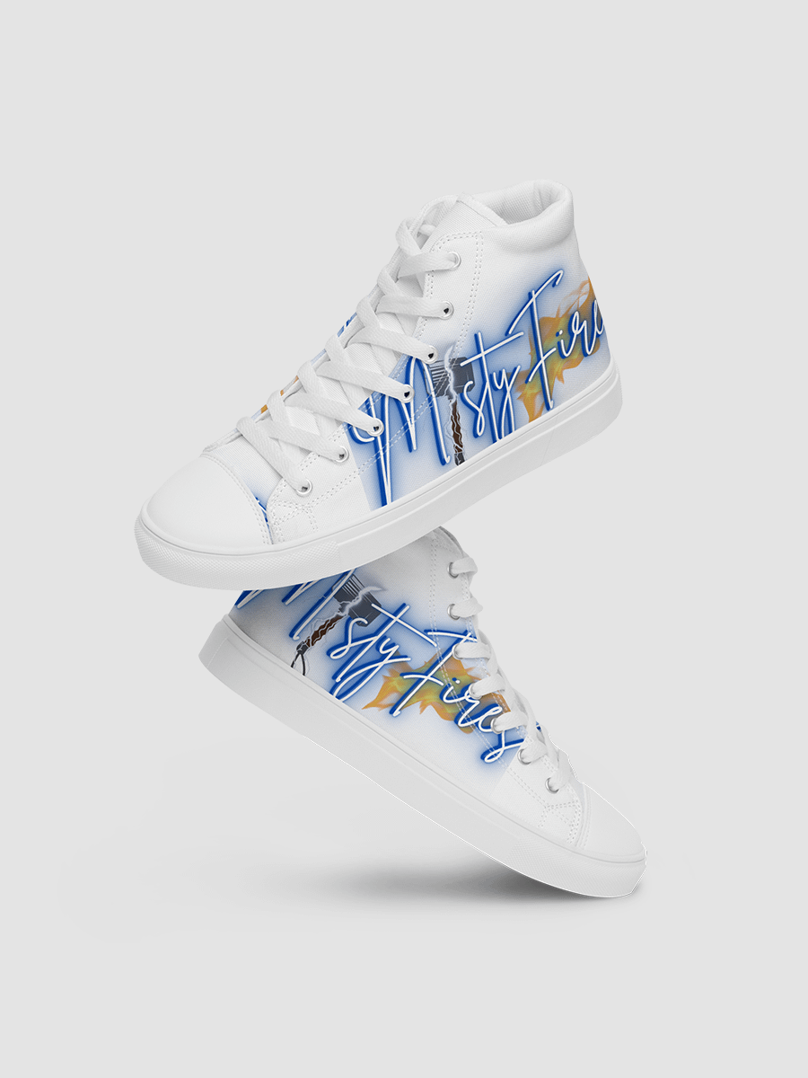 [misty-fires] Men's Hightop Canvas Shoes product image (4)
