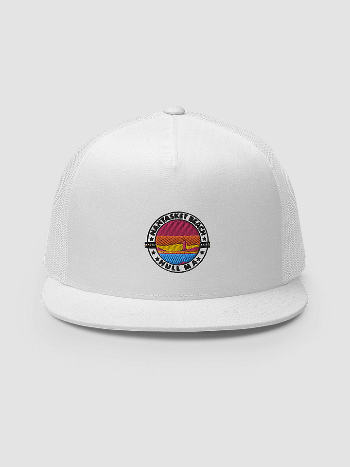 Nantasket Beach Embroidered Trucker Hat product image (1)
