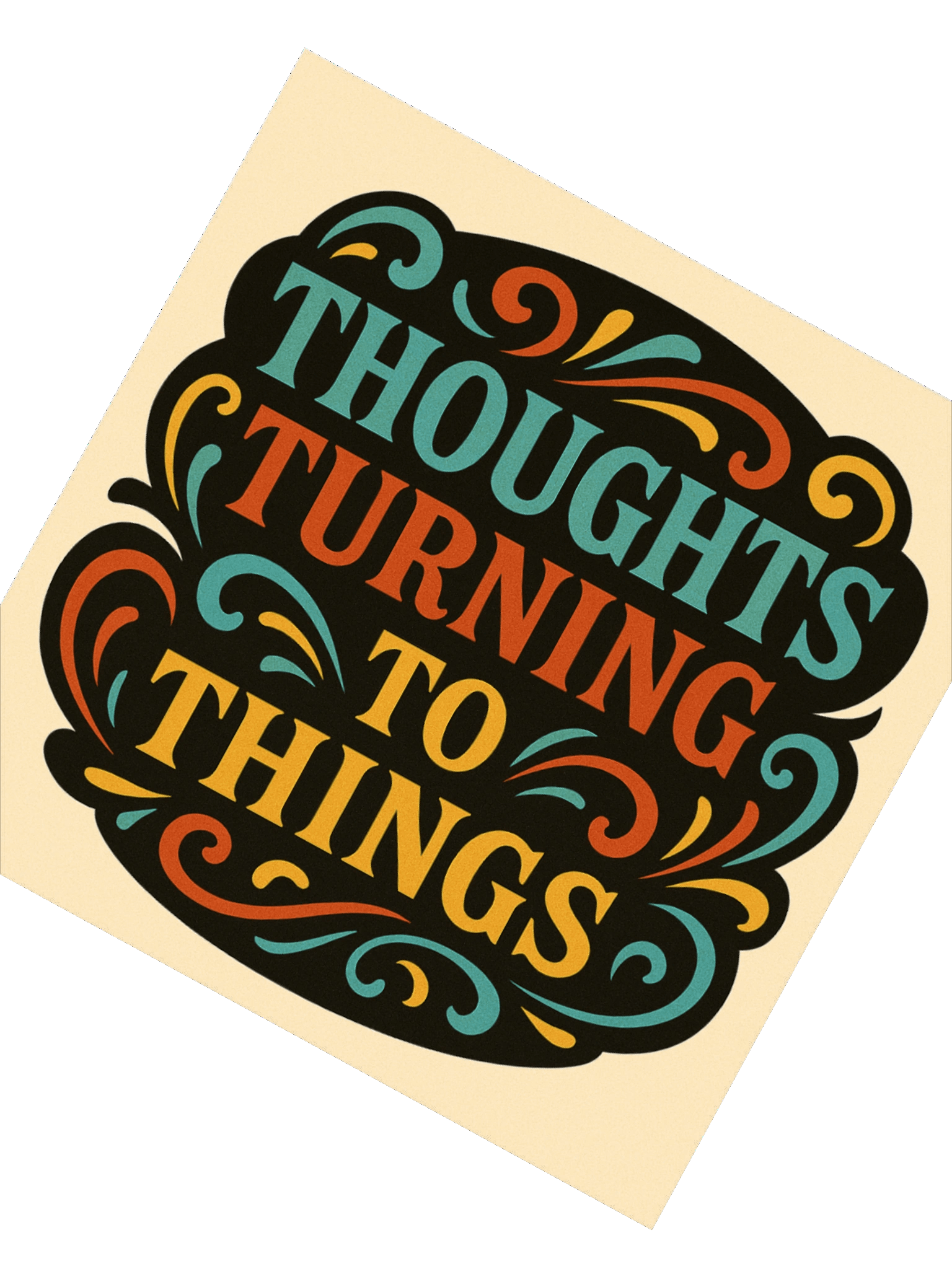 Thoughts to Things Sticker product image (3)