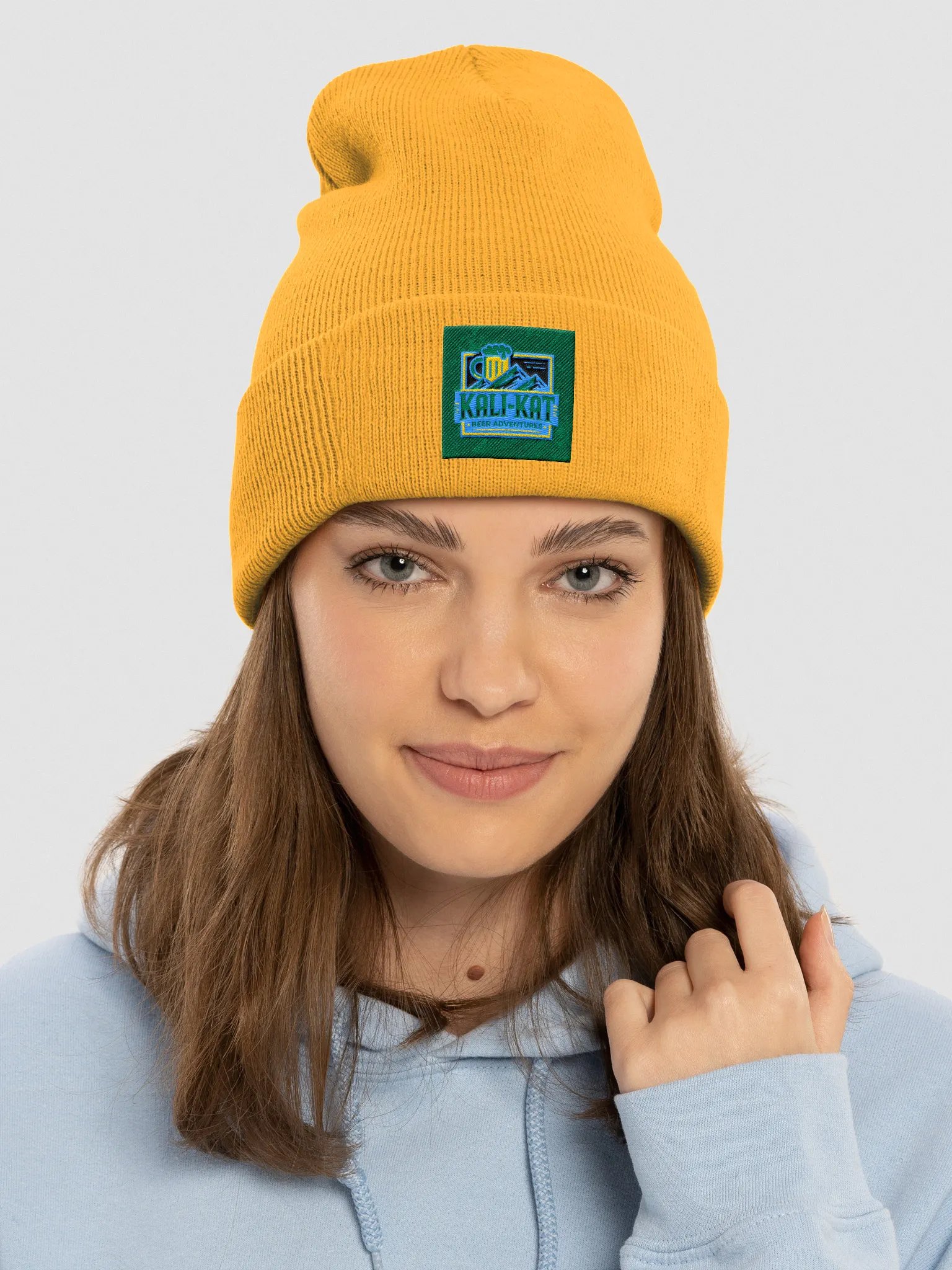 Mountain Brew Gold, White or Black Cuffed Beanie product image (5)