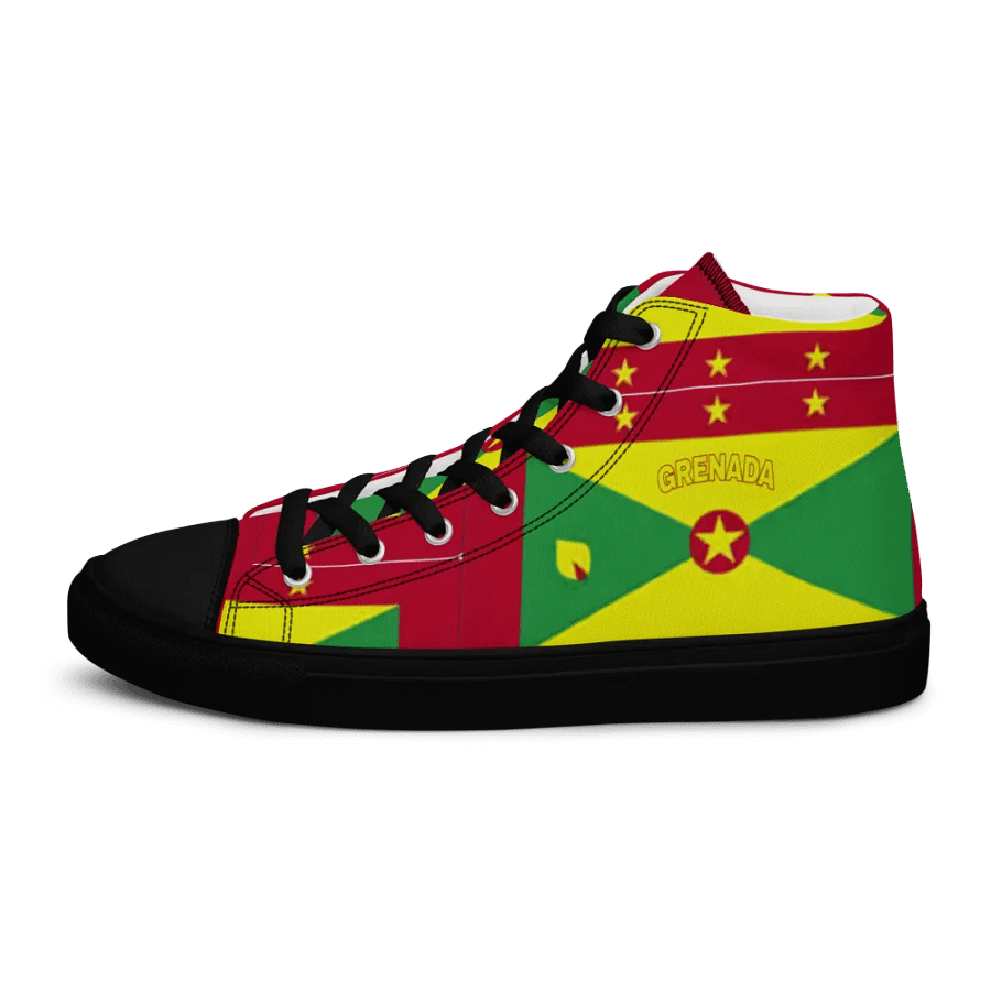Grenada Flag Women's High Tops product image (9)