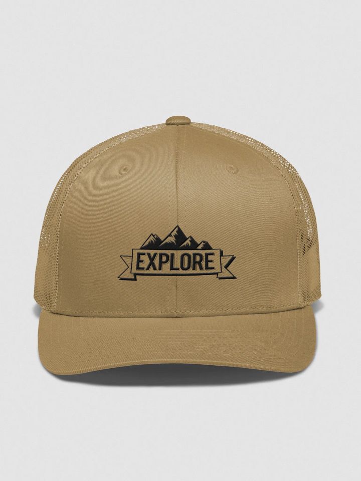 'Explore' Embroidered Retro Trucker Hat product image (1)