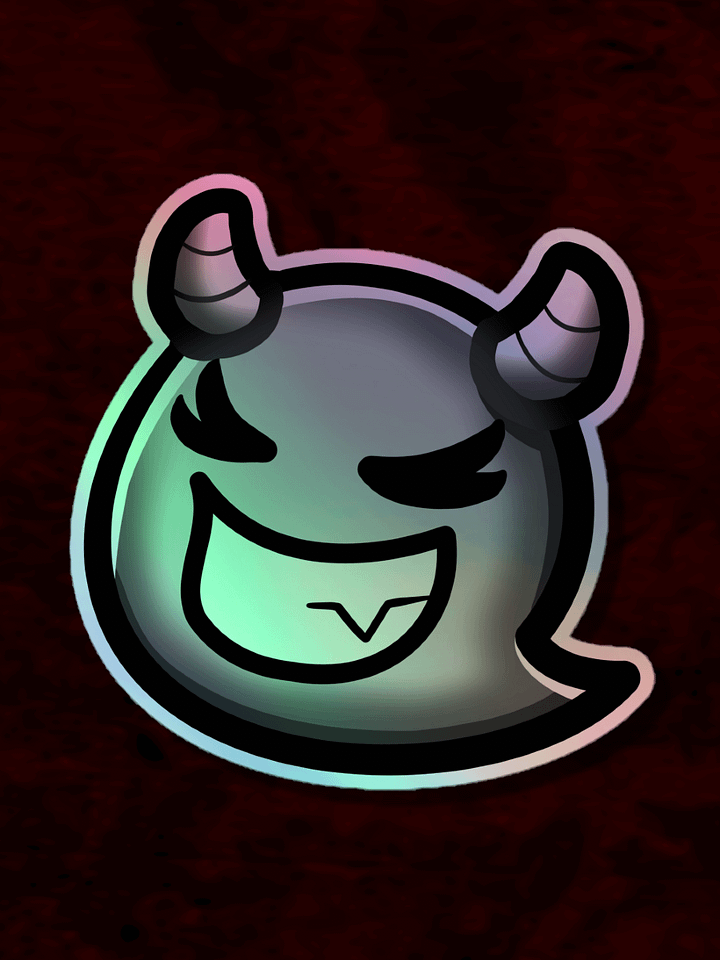 DEVIL Hallowgraphic Sticker product image (1)