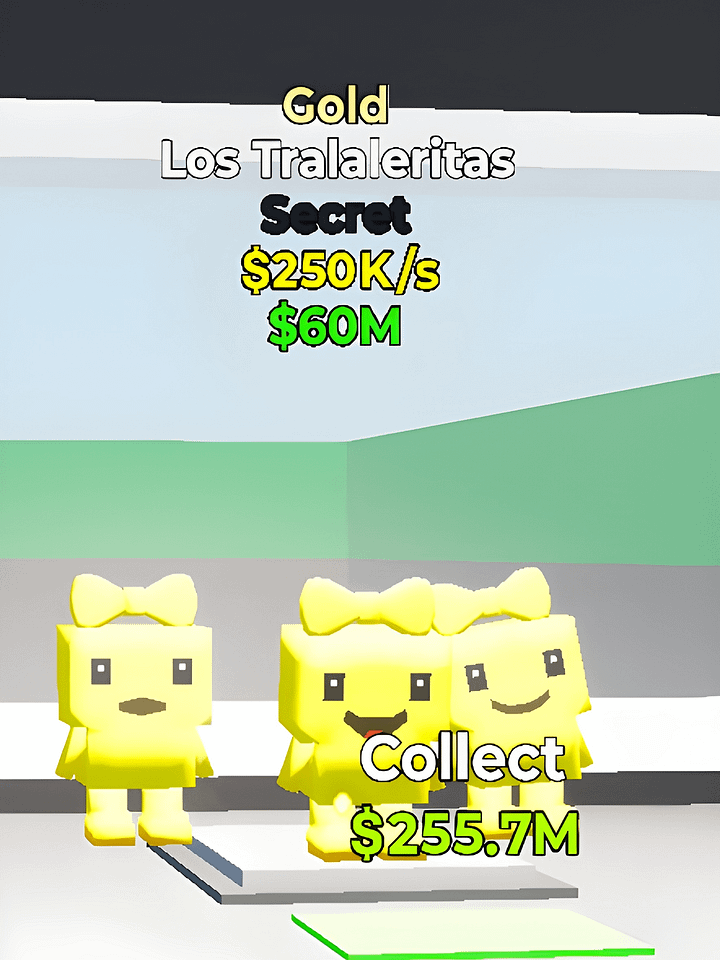 Gold Los Tralaleritas (SECRET) product image (1)