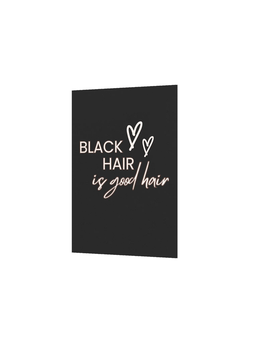 Black Hair is Good Hair Wall Art product image (21)