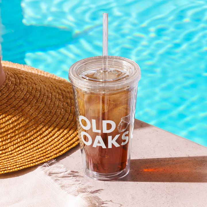 Old Oaks Clear Plastic Tumbler (16 oz) product image (2)