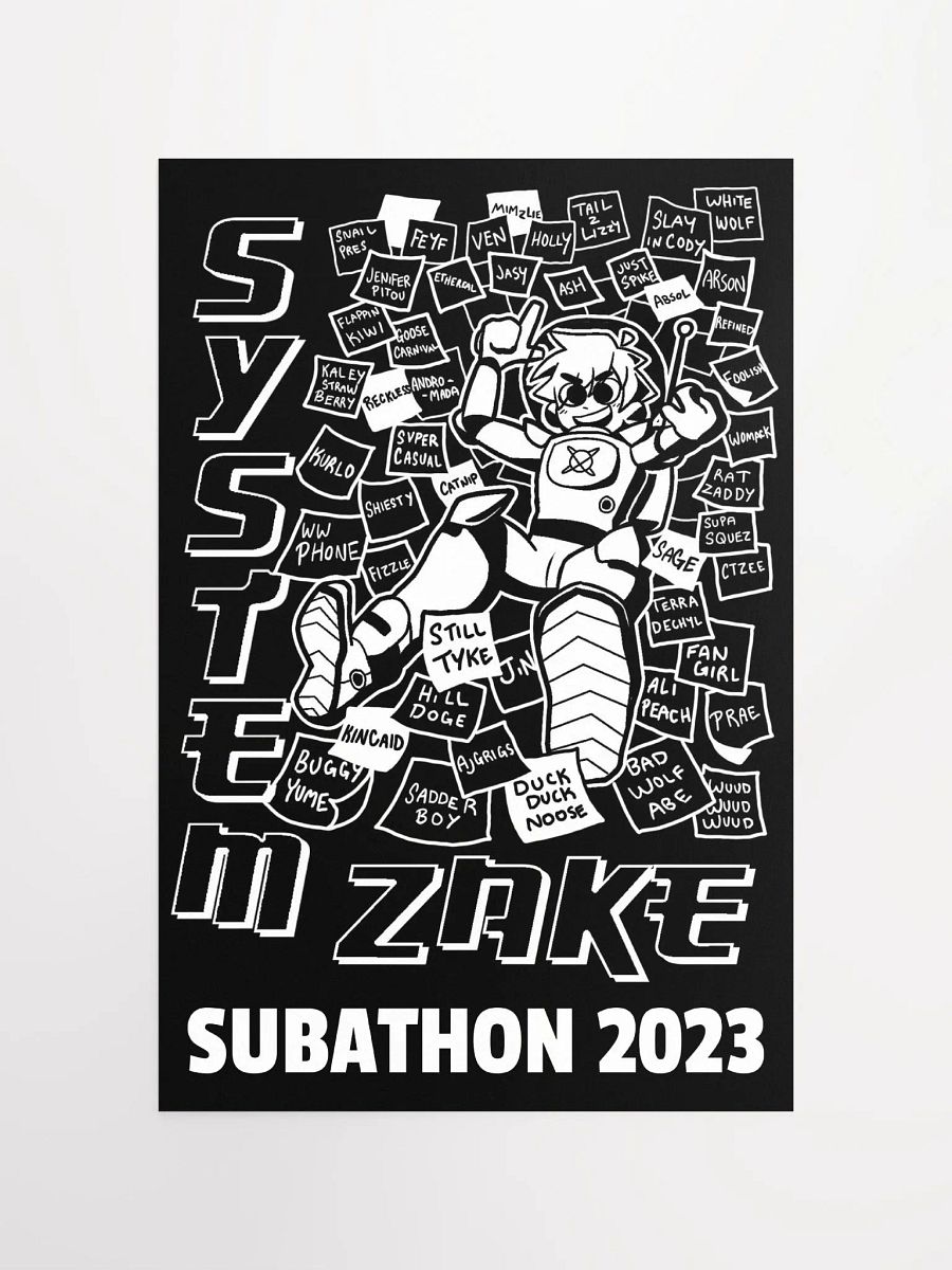 Subathon POSTER product image (11)