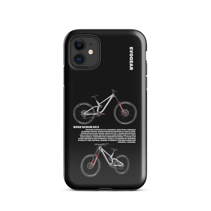 Black Rose Scrub DC3 iPhone Case product image (47)