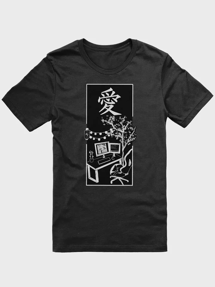 Sakura Streaming Desk Canvas Tee product image (3)
