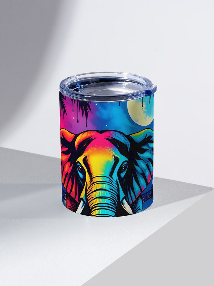Neon Elephant Nightlife Stainless Steel Tumbler product image (2)