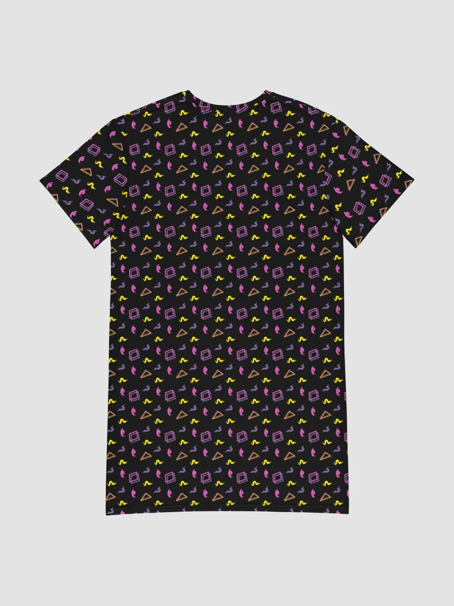 Oh Worm black pattern t-shirt dress product image (5)