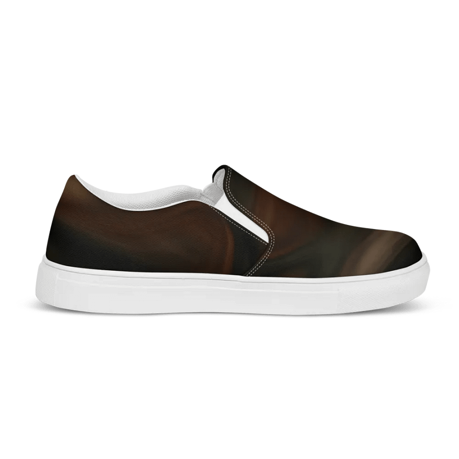 Womens Camouflage Pattern Canvas Slip-On Shoes product image (7)
