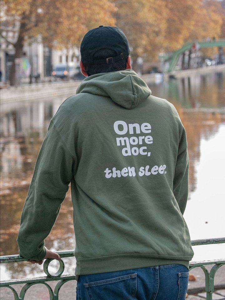 HOODIE SLICE - ONE MORE DOC THEN SLEEP product image (11)