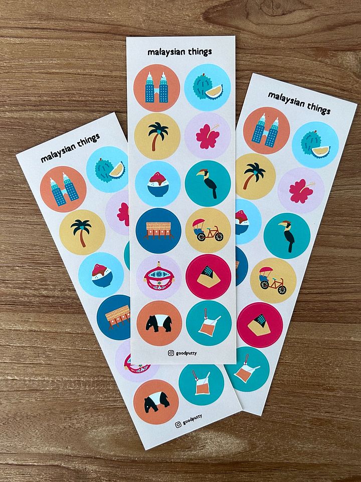 Sticker Sheet - Malaysian Things product image (2)