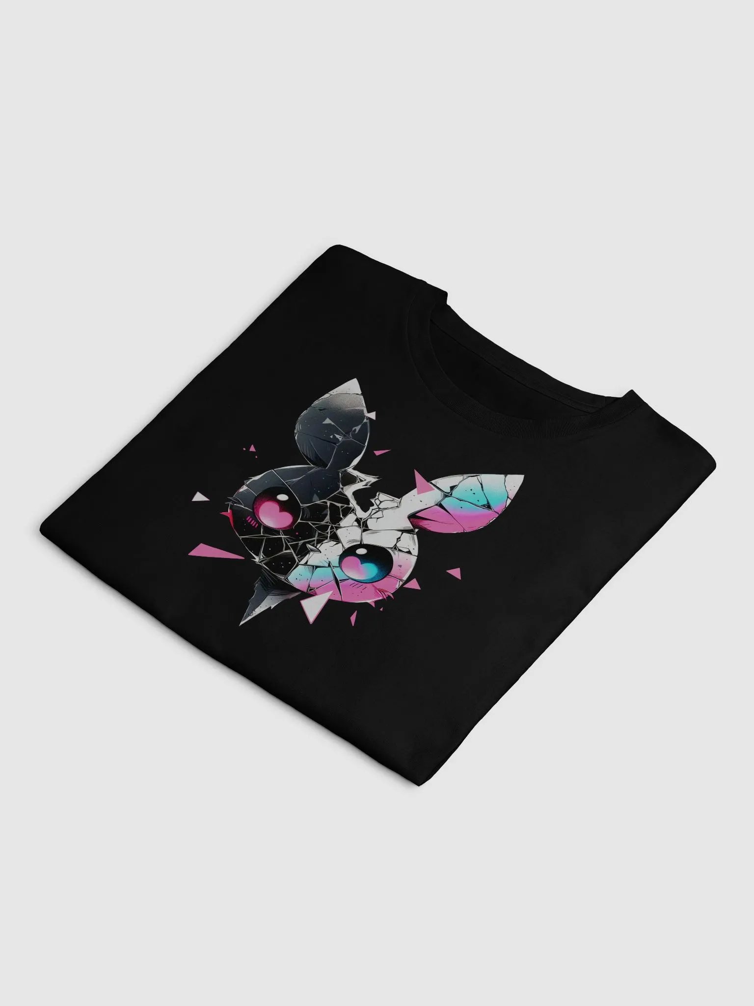 Crop Top: Glitch Bunny product image (6)