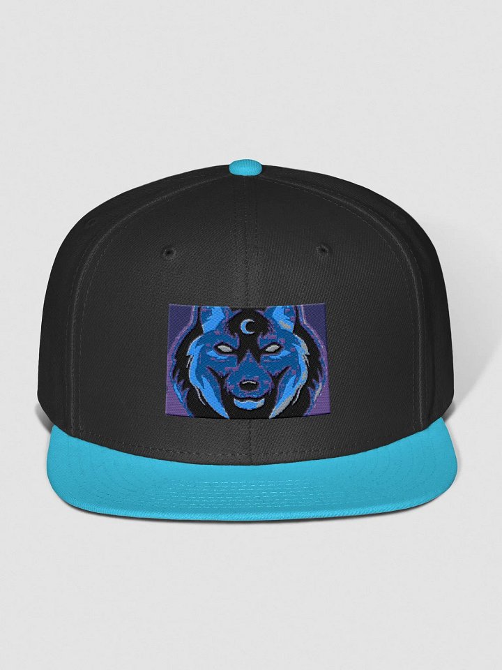 Phoenix Fire Blue Moon Wolf Hat product image (1)
