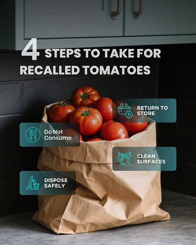 FDA Tomato Recall Salmonella|How Should I Deal with the Recalled Tomatoes? 

If you have purchased tomatoes included in the r...