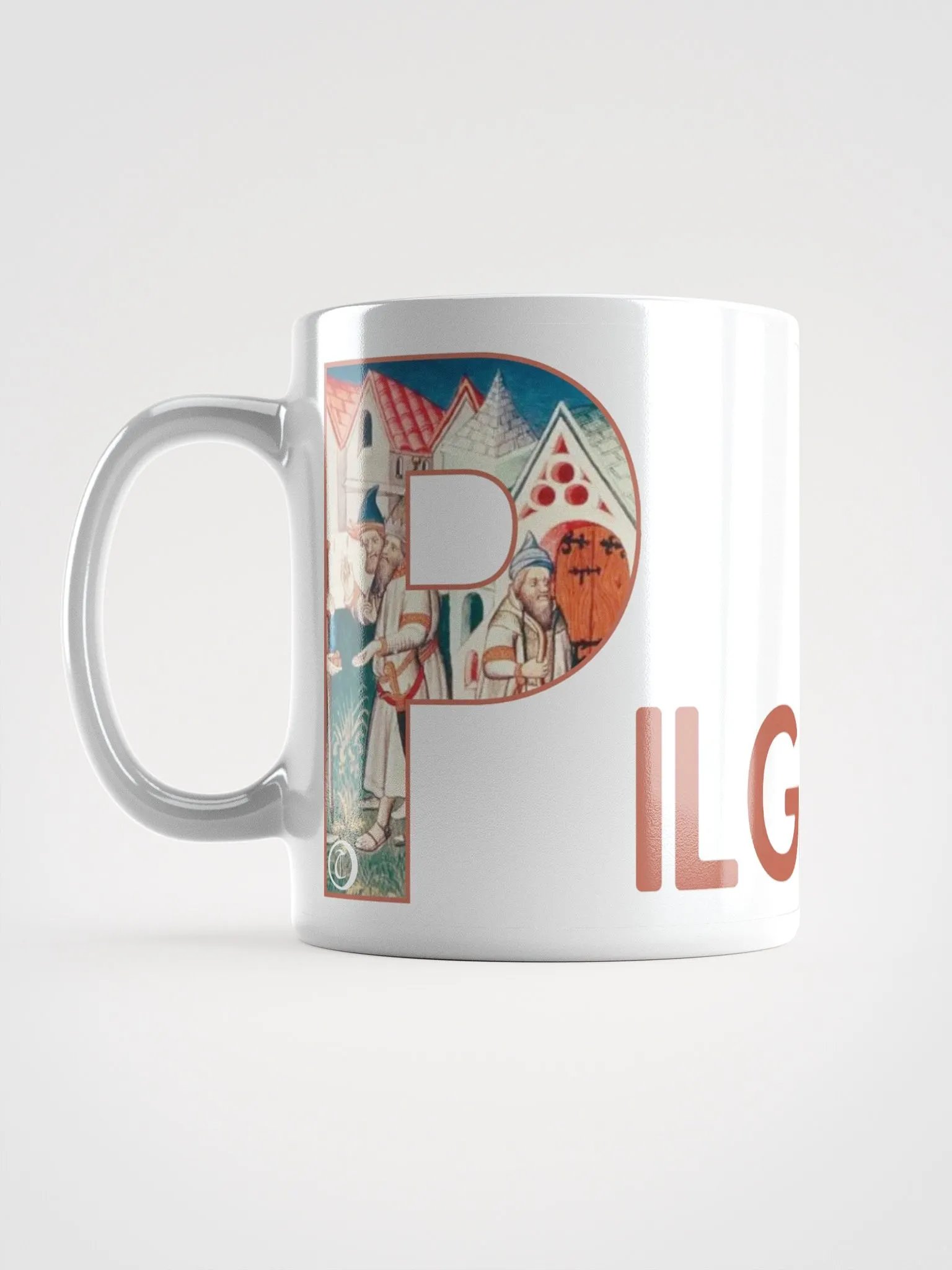 The Pilgrimage Issue Headline... but on a Mug product image (17)