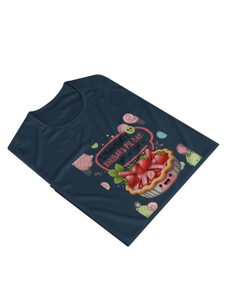 Happy Strawberry Rhubarb Pie Day Sports Jersey product image (19)