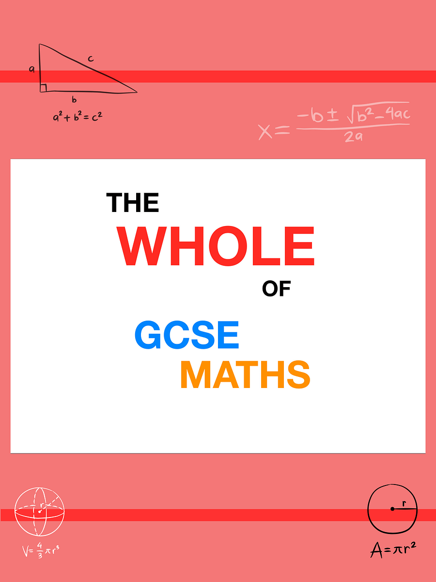 The WHOLE of GCSE Maths (70+ Pages) | Revision Notes Made Easy product image (5)