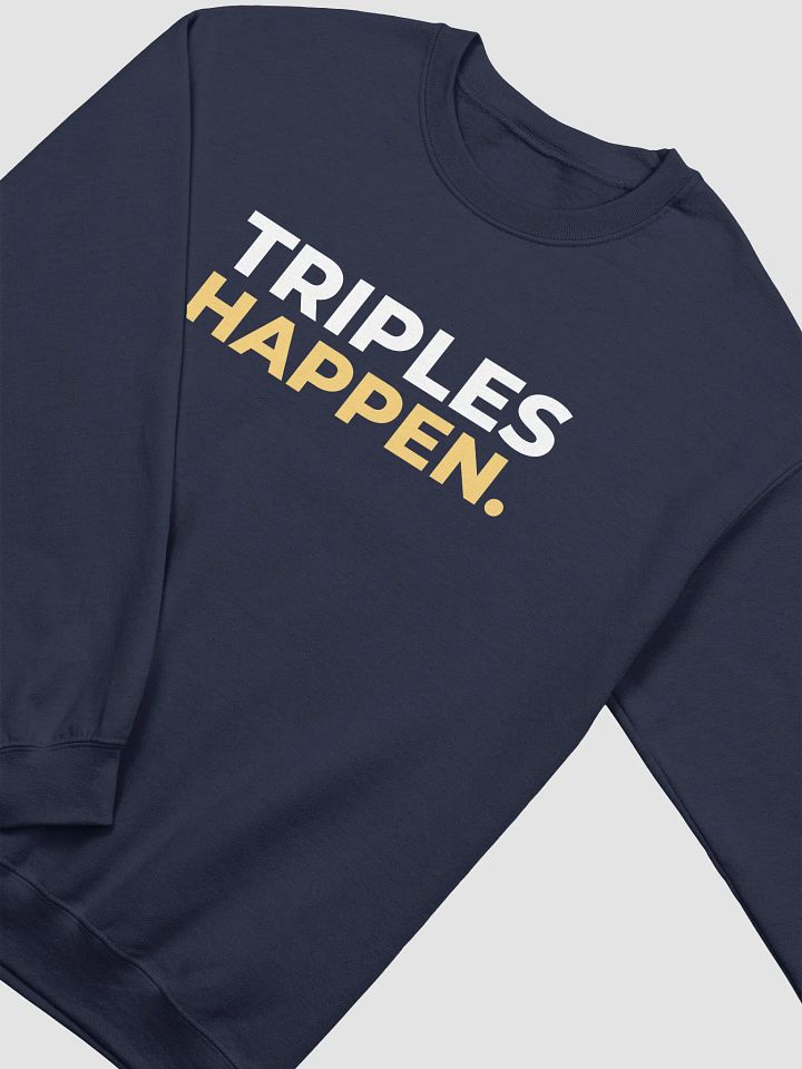 Triples Happen. Classic Crewneck Sweatshirt product image (14)