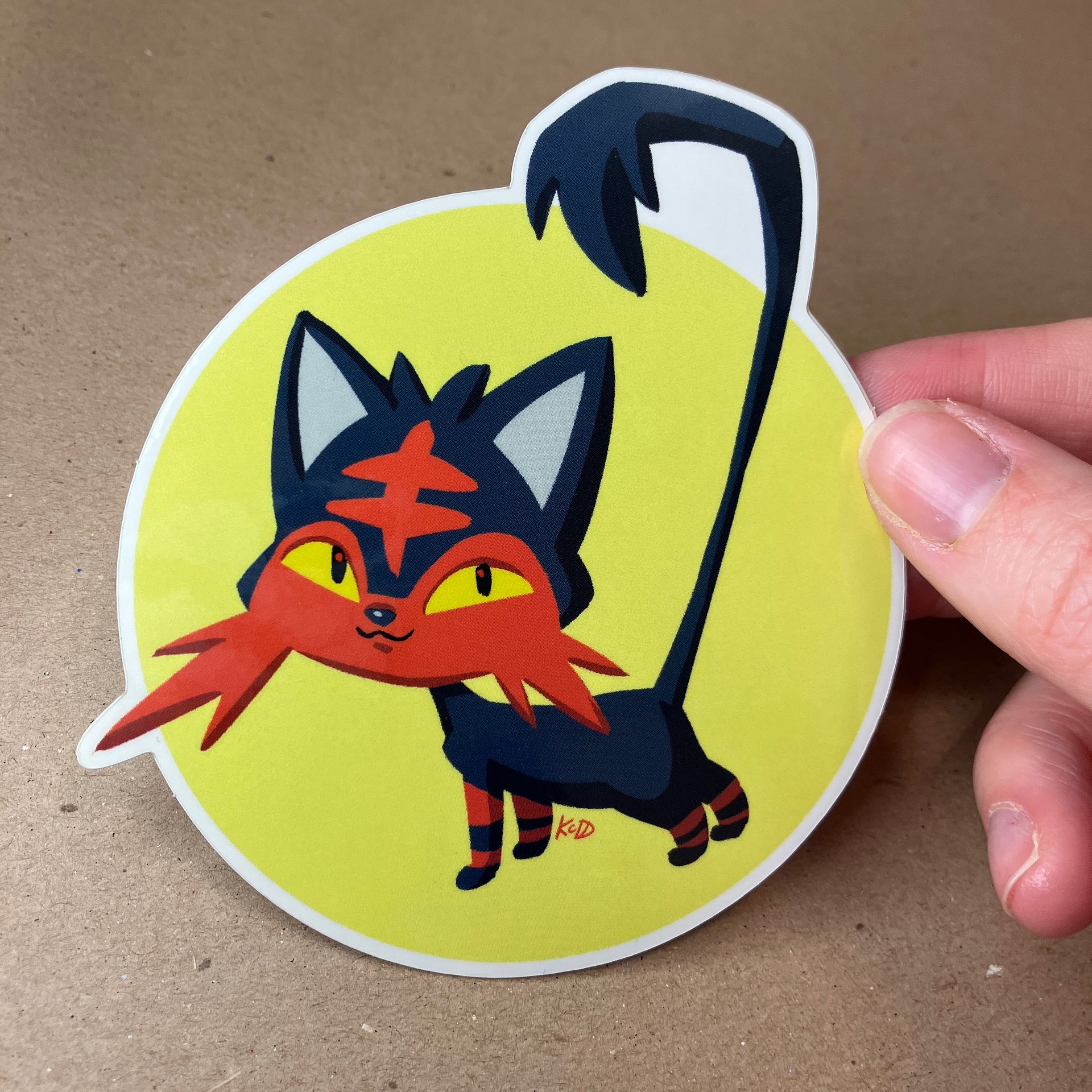 Litten - Vinyl Sticker product image (2)