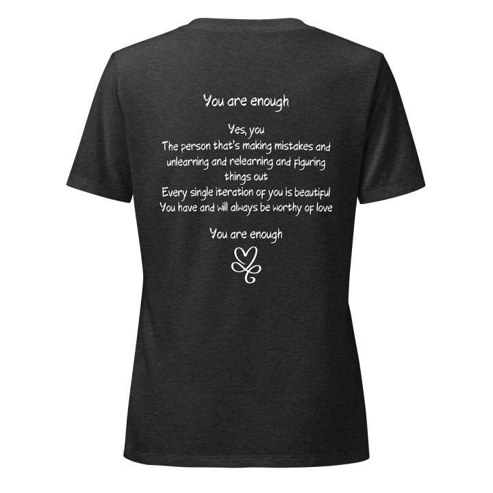 V-Neck T-Shirt - You Are Enough product image (8)