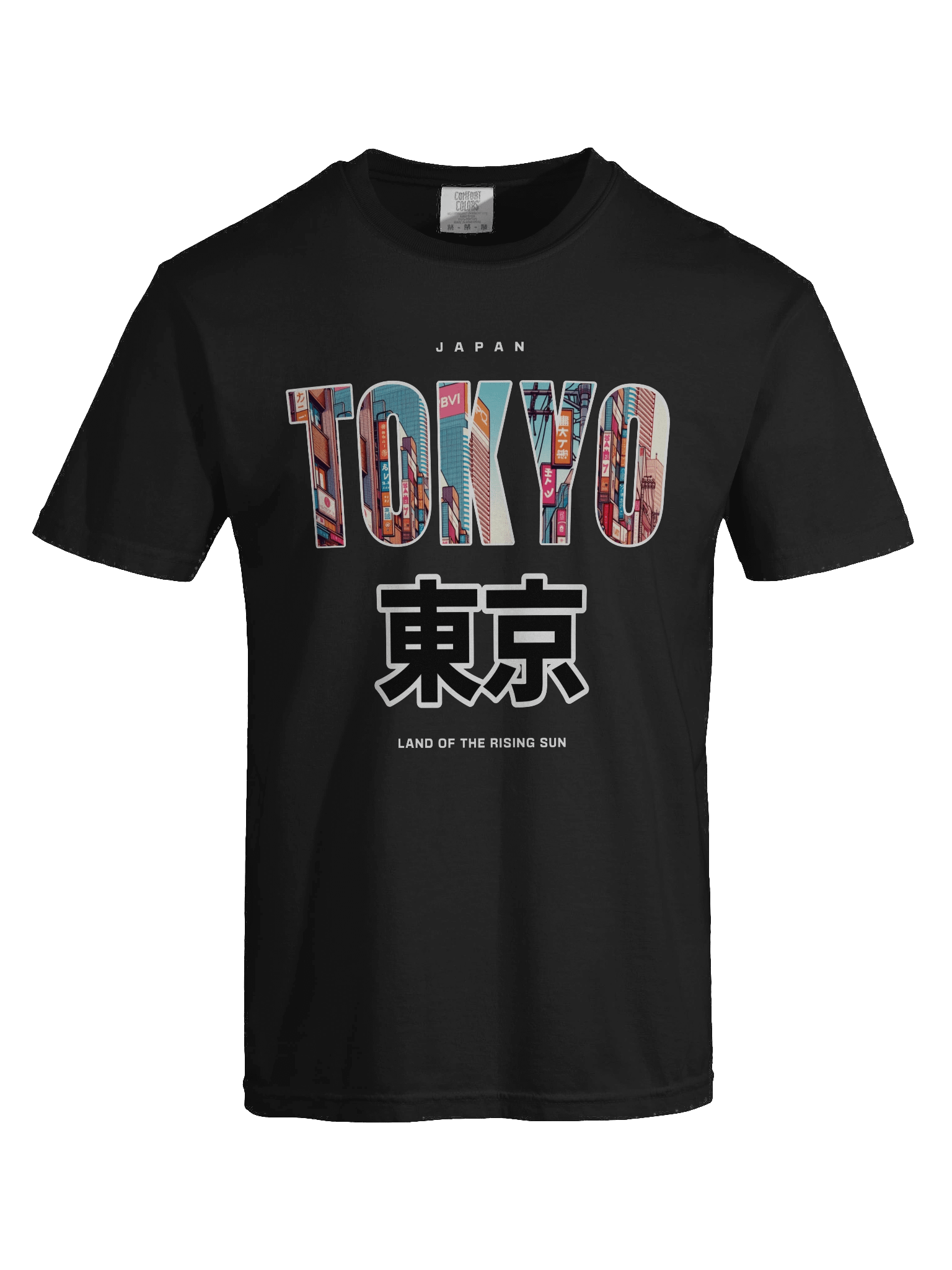 Tokyo City | Comfort Colors Unisex T-Shirt product image (8)