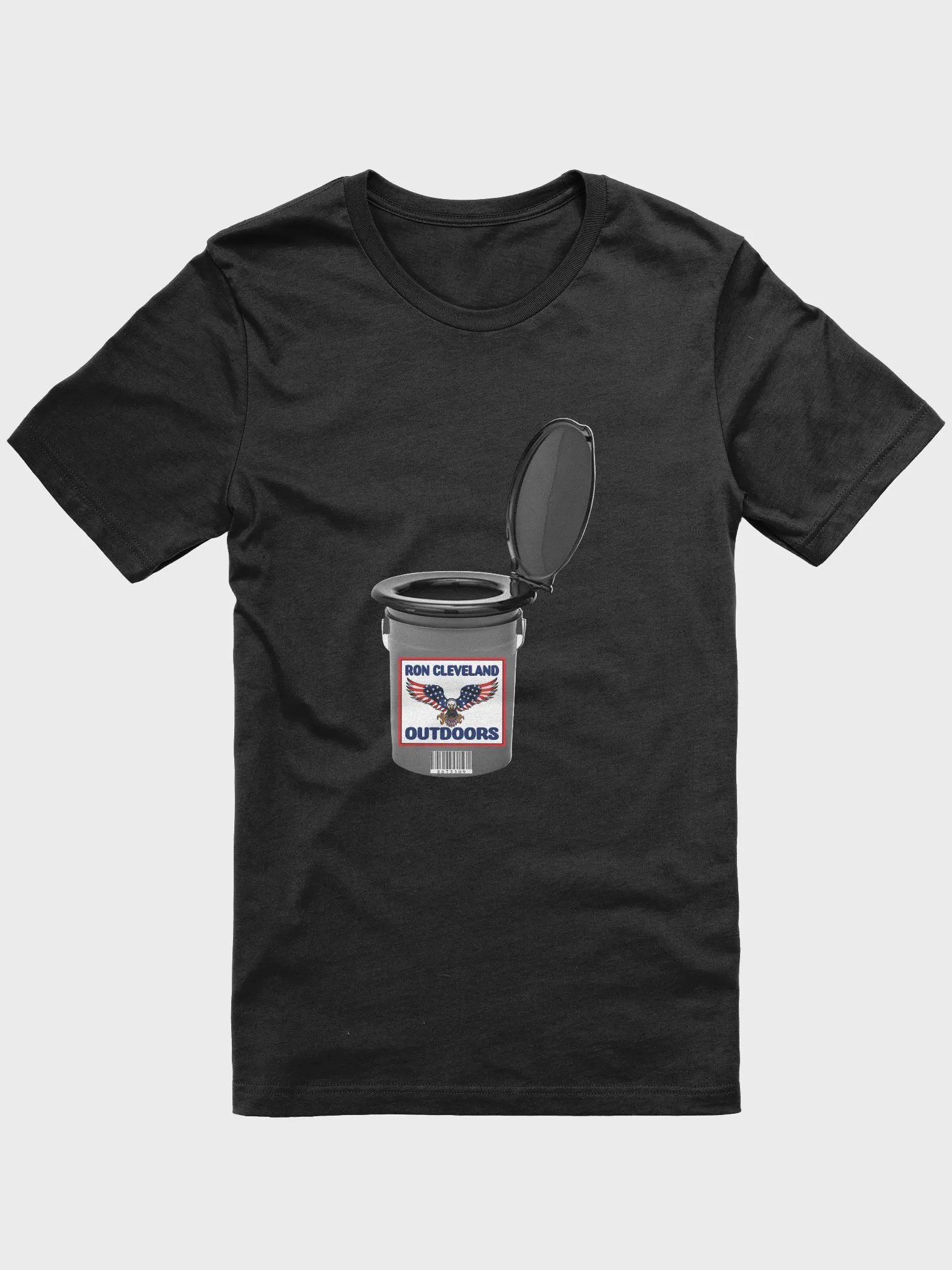 Ron Cleveland Outdoors Eagle Bucket T-Shirt product image (5)