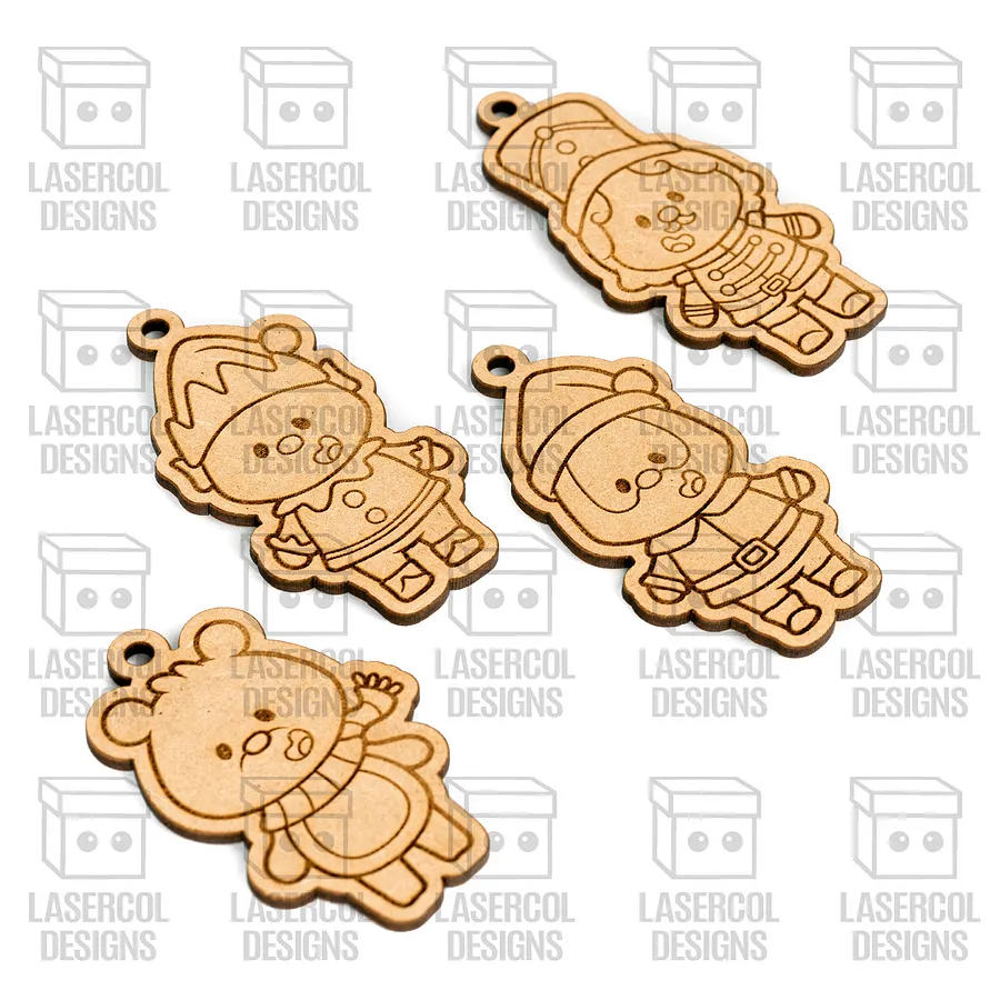Christmas Ornaments - Laser Cut Files product image (7)