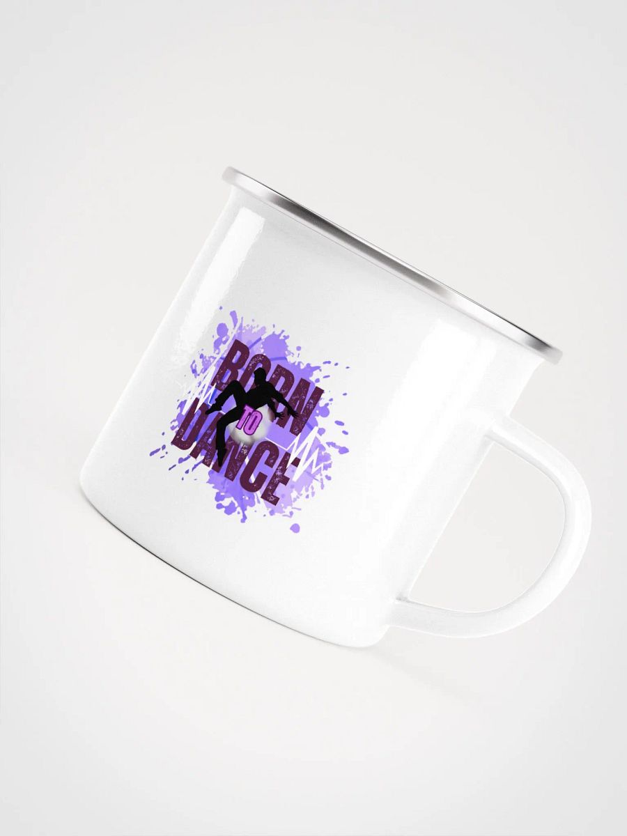 Create Greatness + Born to Dance His Silhouette Enamel Mug product image (5)