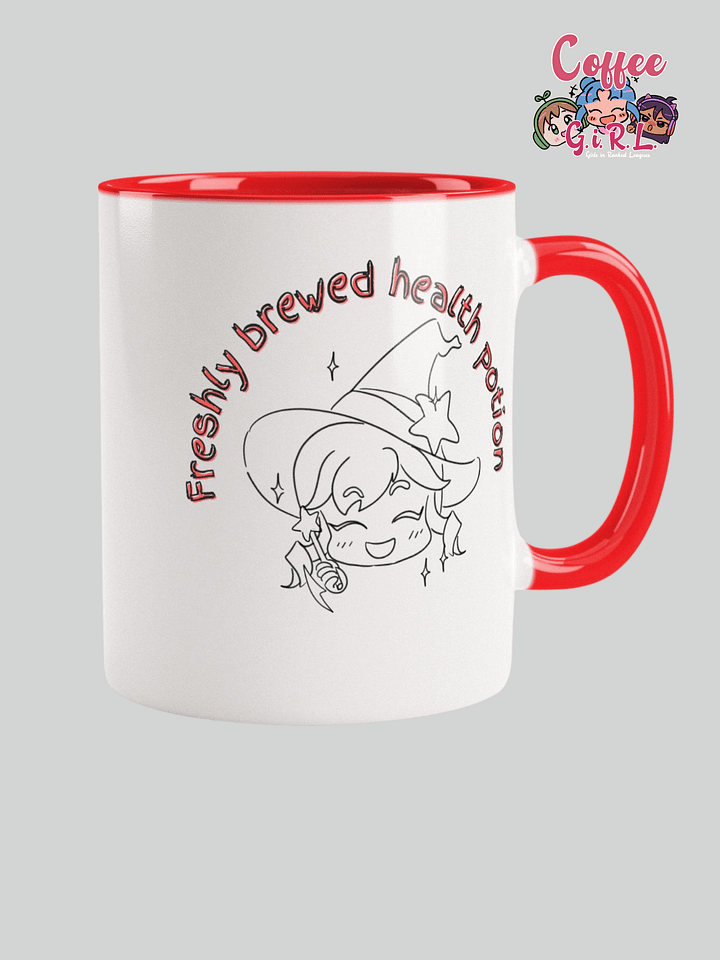Gamer girl ceramic mug - Health Potion by G.i.R.L. product image (1)