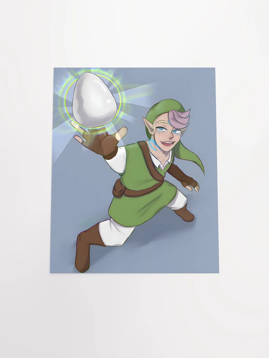 'The Legendary Hero 2: Egg of Sustenance' Matte Poster product image (19)