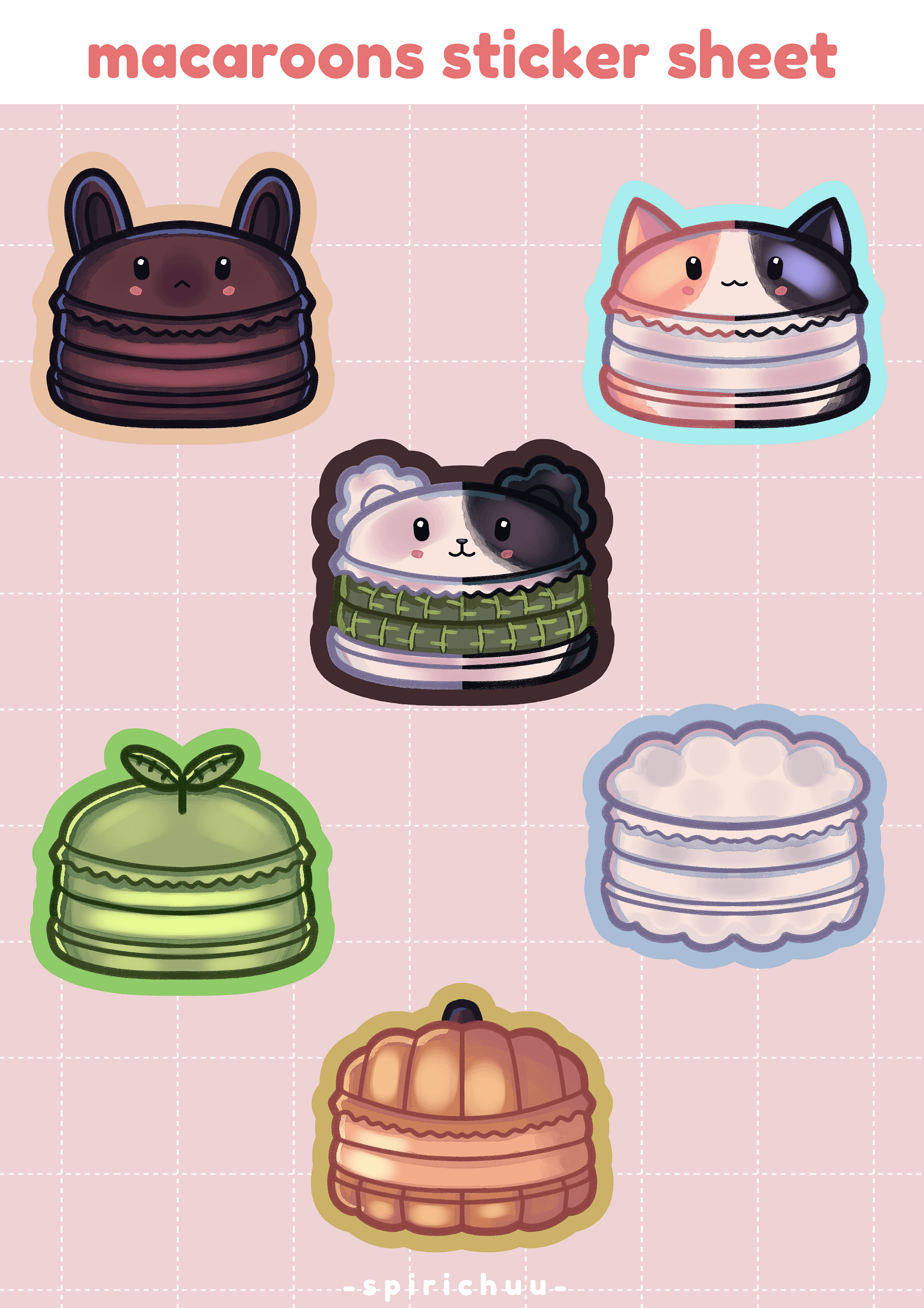 Macaroon Sticker Sheet product image (3)