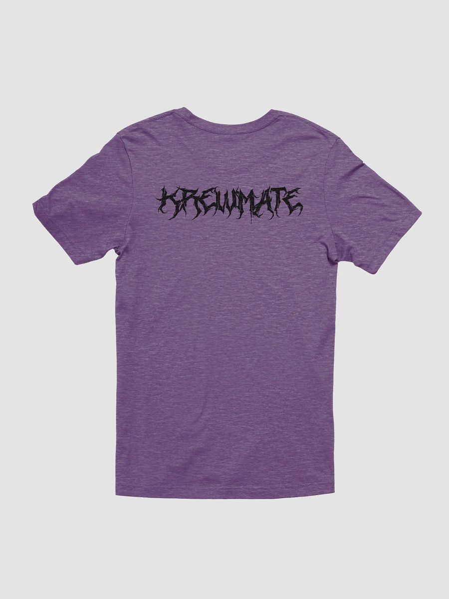 Metal Krewmate T-Shirt - Partner Edition (Black Logo) product image (2)