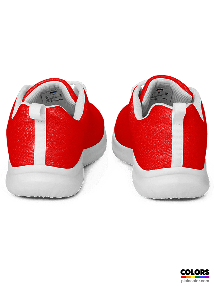 Men's Red Athletic Shoes Lace-up Sneakers product image (4)