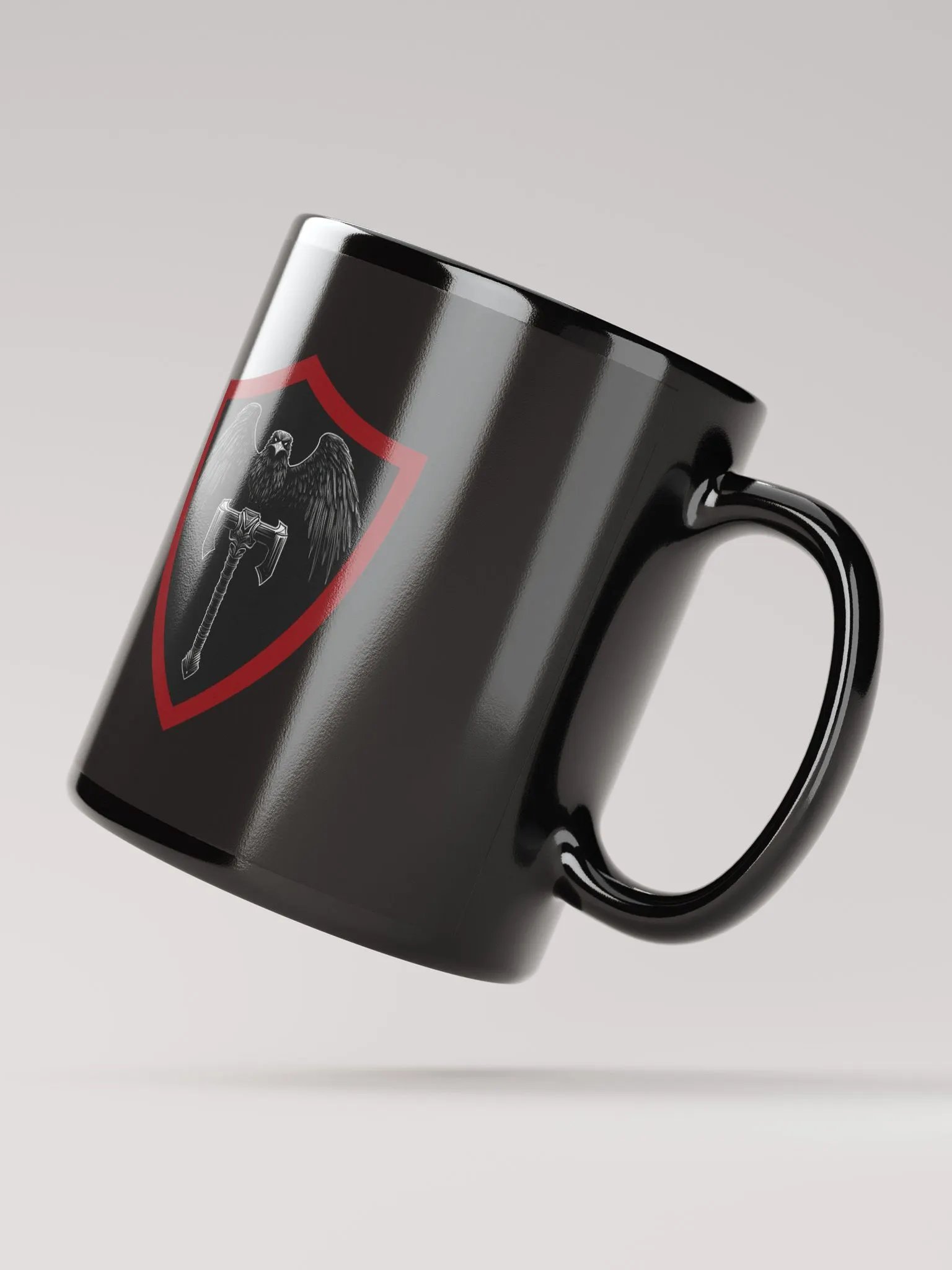 Raven's Crest Stealth Black Mug product image (2)