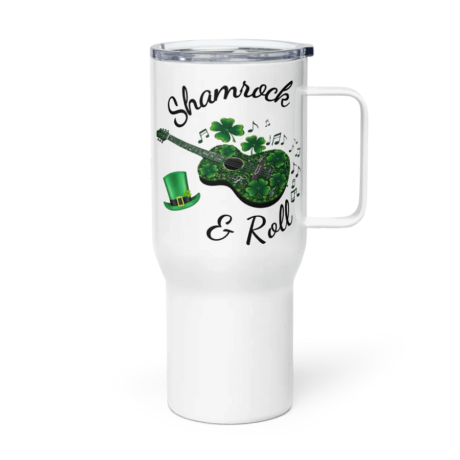 Shamrock & Roll Travel Mug product image (6)