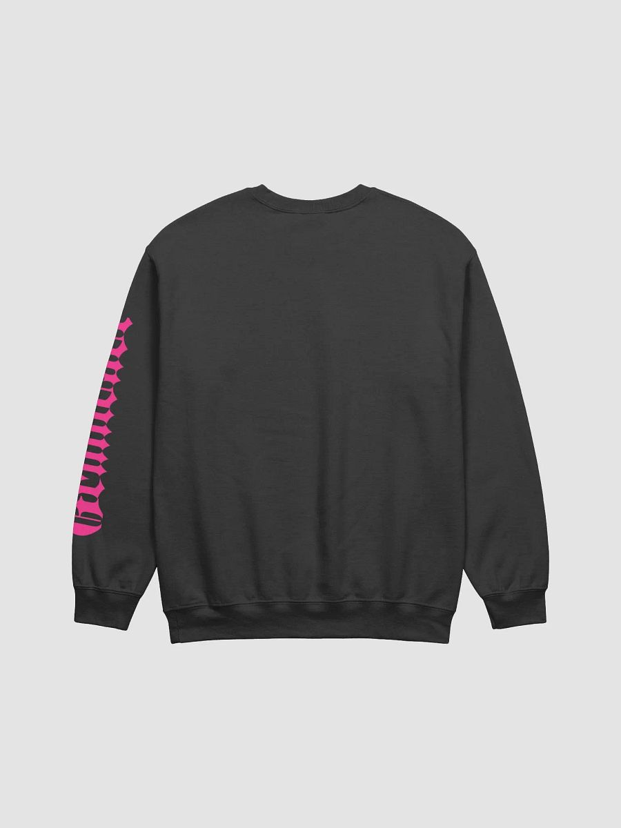 Pink Stylized Text Crewneck Sweatshirt product image (17)