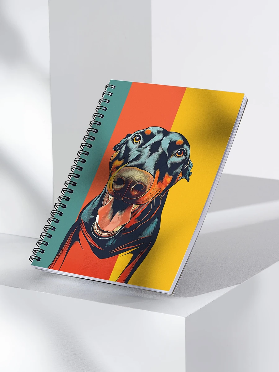 Chica the Doberman Pop Art notebook product image (3)