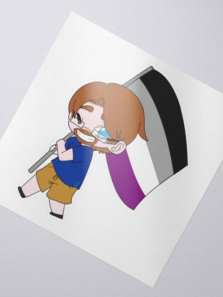 Shemp Asexual Sticker! product image (2)