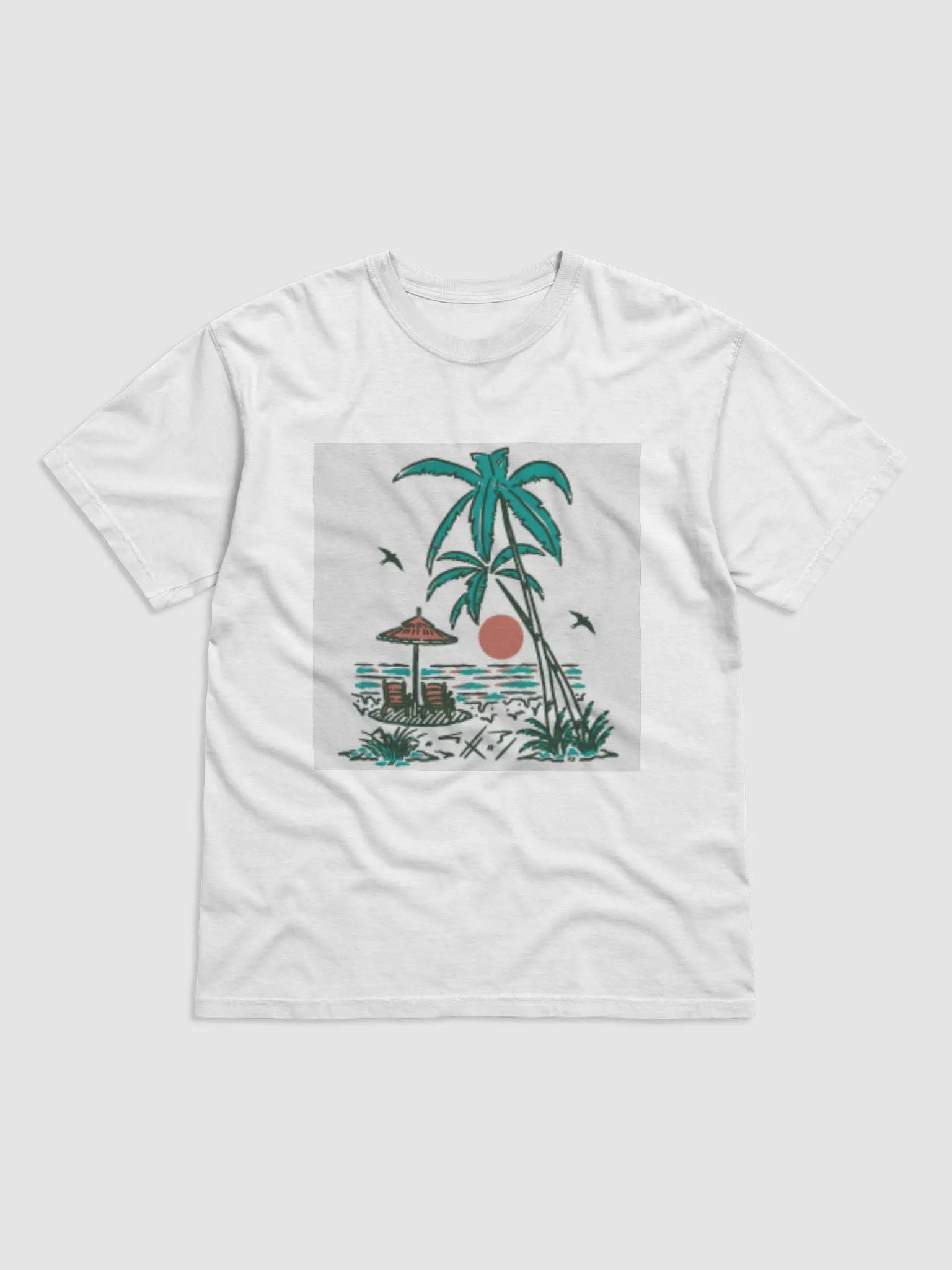 Beach Cotton Tee Shirt product image (1)