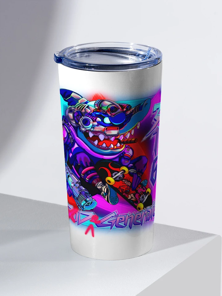 Cybershark- White Tumbler product image (2)