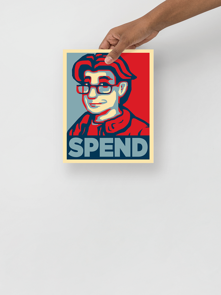 SPEND Poster - Shop Local at Pierre's Seed Shop product image (2)