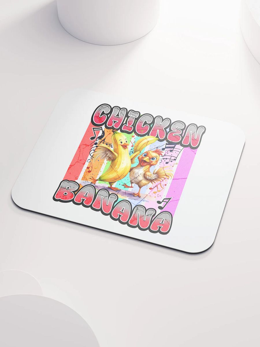 Chicken Banana Whimsical Mouse Pad product image (3)